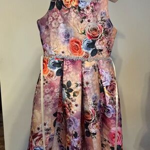 Girls Floral Dress